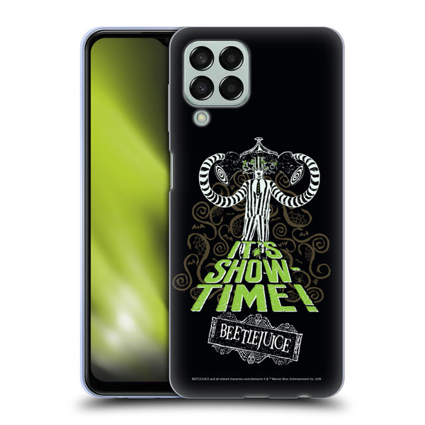 Beetlejuice Graphics Show Time Soft Gel Case for Samsung Galaxy M33 (2022)