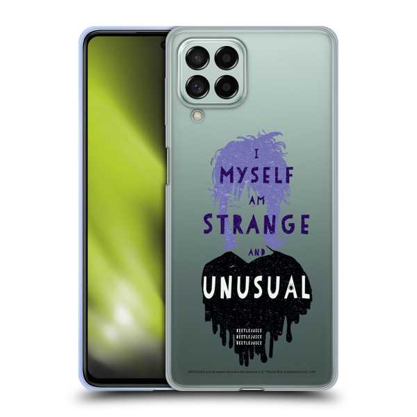 Beetlejuice Graphics Lydia Quote Soft Gel Case for Samsung Galaxy M53 (2022)