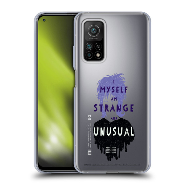 Beetlejuice Graphics Lydia Quote Soft Gel Case for Xiaomi Mi 10T 5G