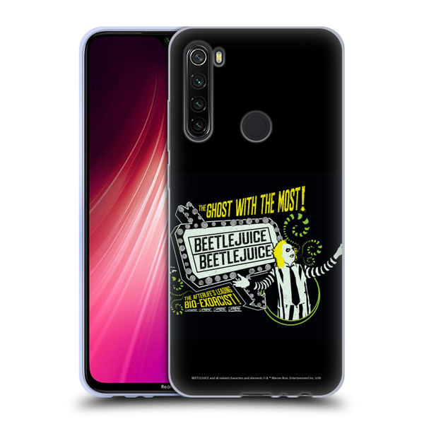 Beetlejuice Graphics Betelgeuse Soft Gel Case for Xiaomi Redmi Note 8T
