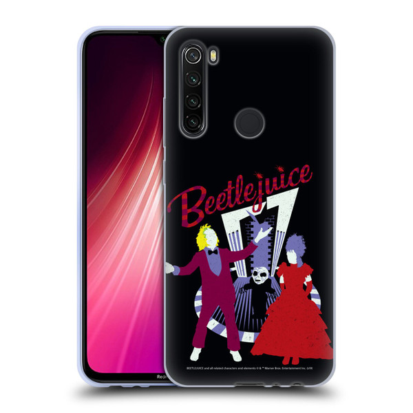 Beetlejuice Graphics Betelgeuse And Lydia Soft Gel Case for Xiaomi Redmi Note 8T