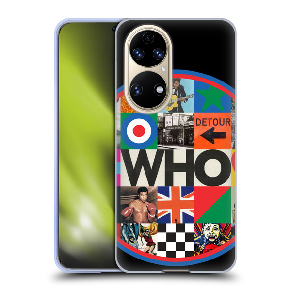 The Who 2019 Album Collage Circle Soft Gel Case for Huawei P50