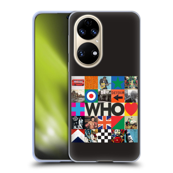 The Who 2019 Album Square Collage Soft Gel Case for Huawei P50