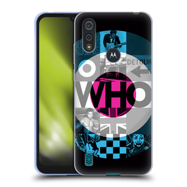The Who 2019 Album 2019 Target Soft Gel Case for Motorola Moto E6s (2020)