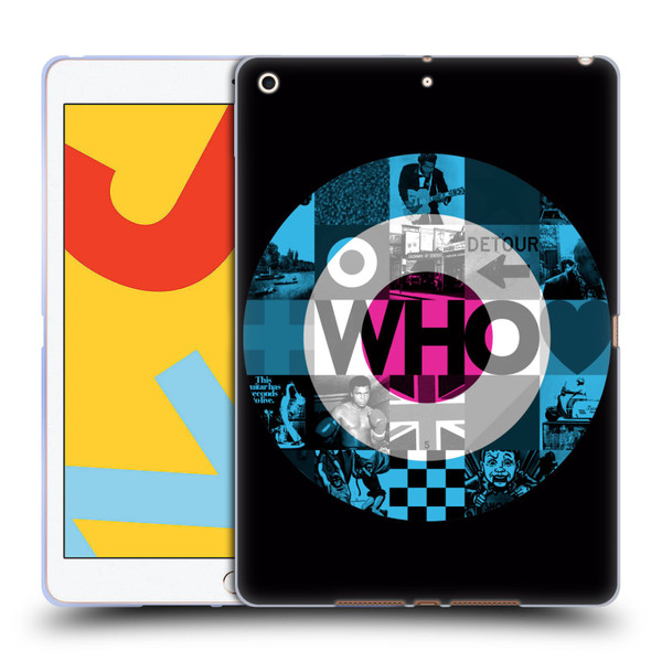 The Who 2019 Album 2019 Target Soft Gel Case for Apple iPad 10.2 2019/2020/2021