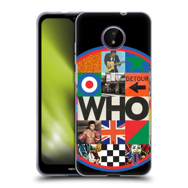 The Who 2019 Album Collage Circle Soft Gel Case for Nokia C10 / C20