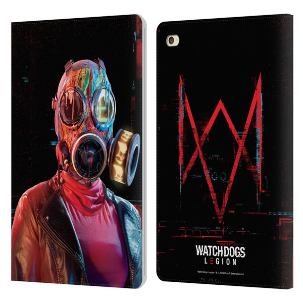 Watch Dogs Legion Key Art Lancaster Leather Book Wallet Case Cover For Apple iPad mini 4