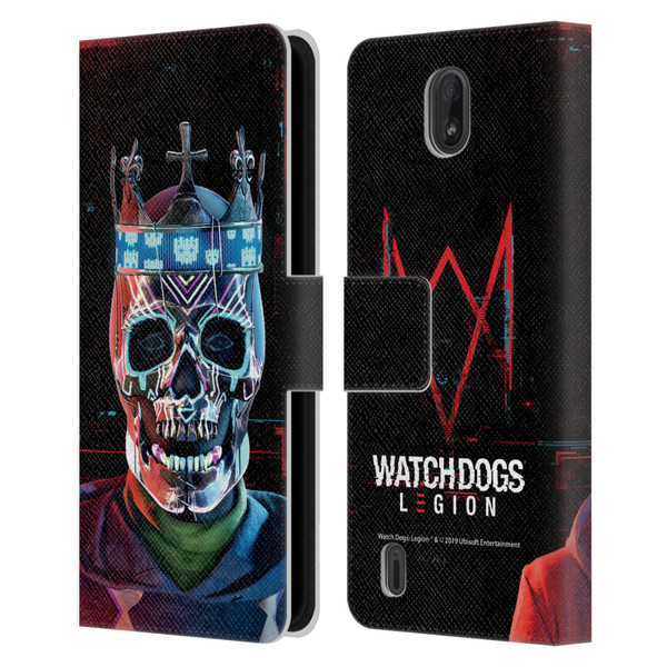 Watch Dogs Legion Key Art Ded Sec Leather Book Wallet Case Cover For Nokia C01 Plus/C1 2nd Edition