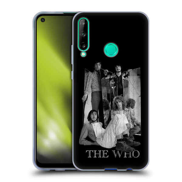 The Who Band Art Mirror Mono Distress Soft Gel Case for Huawei P40 lite E