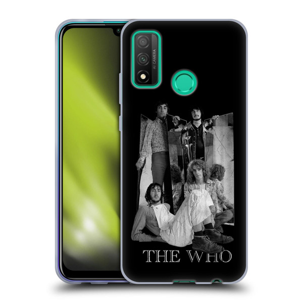 The Who Band Art Mirror Mono Distress Soft Gel Case for Huawei P Smart (2020)