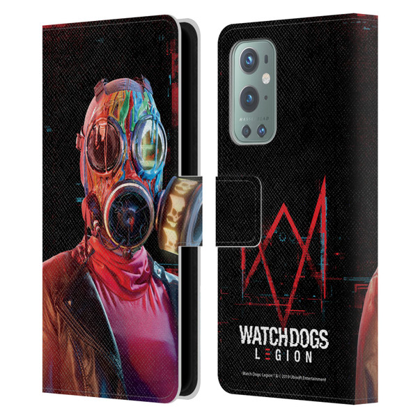 Watch Dogs Legion Key Art Lancaster Leather Book Wallet Case Cover For OnePlus 9