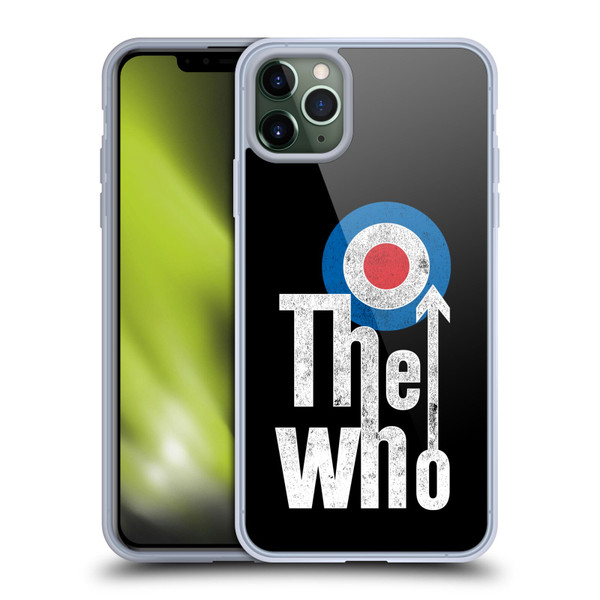 The Who Band Art Classic Target Logo Soft Gel Case for Apple iPhone 11 Pro Max