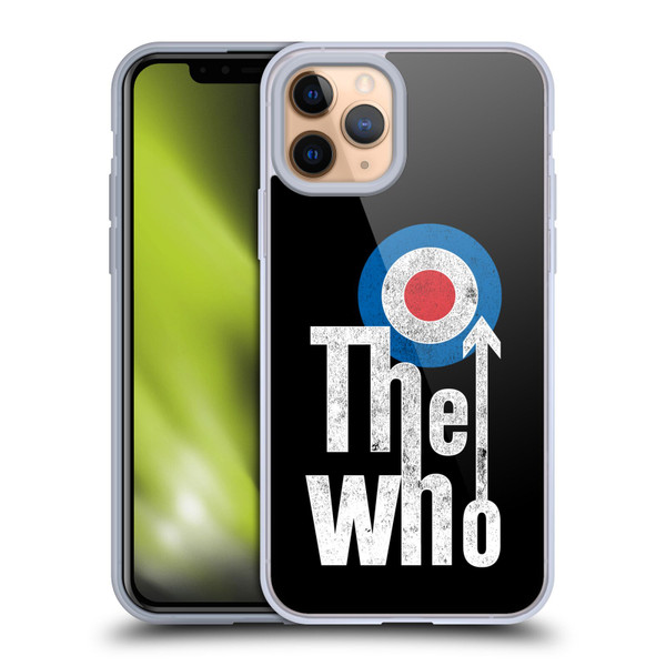 The Who Band Art Classic Target Logo Soft Gel Case for Apple iPhone 11 Pro