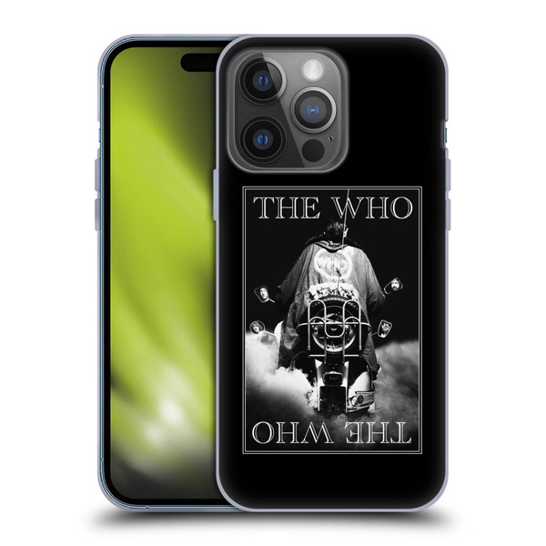 The Who Band Art Quadrophenia Album Soft Gel Case for Apple iPhone 14 Pro