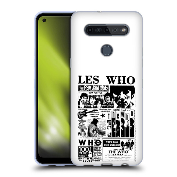 The Who Band Art Les Who Soft Gel Case for LG K51S