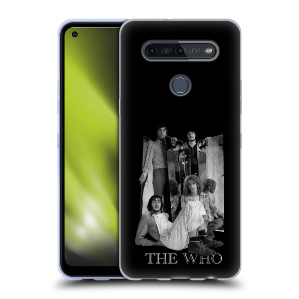 The Who Band Art Mirror Mono Distress Soft Gel Case for LG K51S
