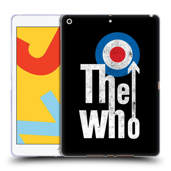 The Who Band Art Classic Target Logo Soft Gel Case for Apple iPad 10.2 2019/2020/2021