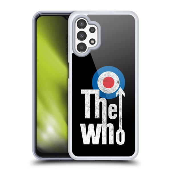 The Who Band Art Classic Target Logo Soft Gel Case for Samsung Galaxy A13 (2022)