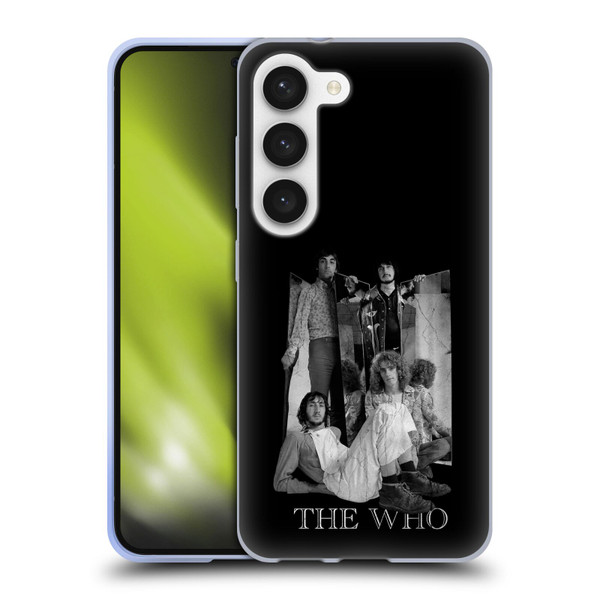 The Who Band Art Mirror Mono Distress Soft Gel Case for Samsung Galaxy S23 5G