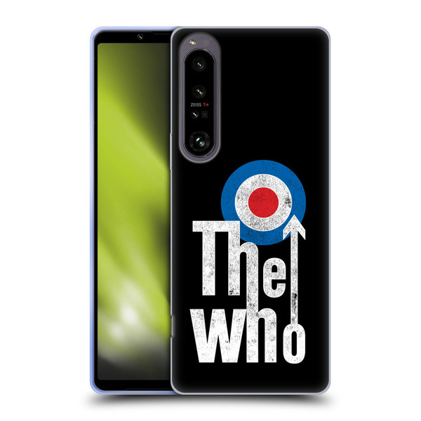 The Who Band Art Classic Target Logo Soft Gel Case for Sony Xperia 1 IV