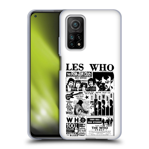 The Who Band Art Les Who Soft Gel Case for Xiaomi Mi 10T 5G