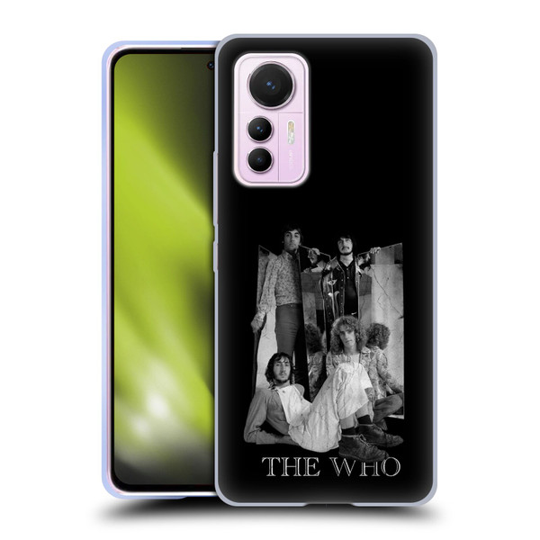 The Who Band Art Mirror Mono Distress Soft Gel Case for Xiaomi 12 Lite