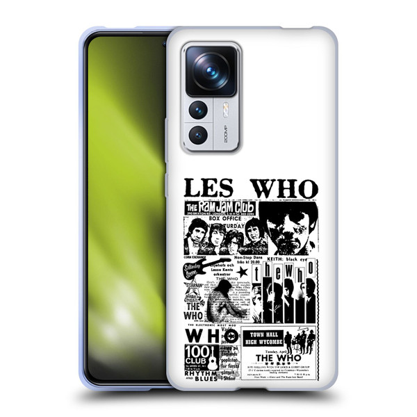 The Who Band Art Les Who Soft Gel Case for Xiaomi 12T Pro