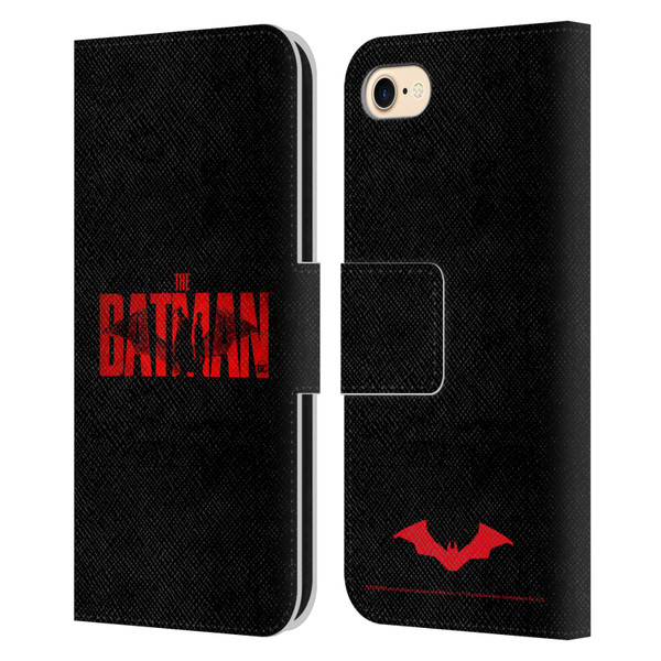 The Batman Posters Logo Leather Book Wallet Case Cover For Apple iPhone 7 / 8 / SE 2020 & 2022