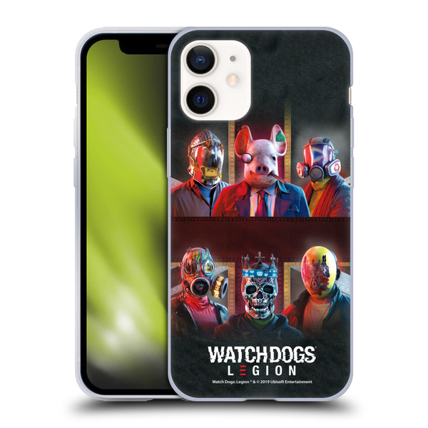 Watch Dogs Legion Artworks Flag Soft Gel Case for Apple iPhone 12 Mini