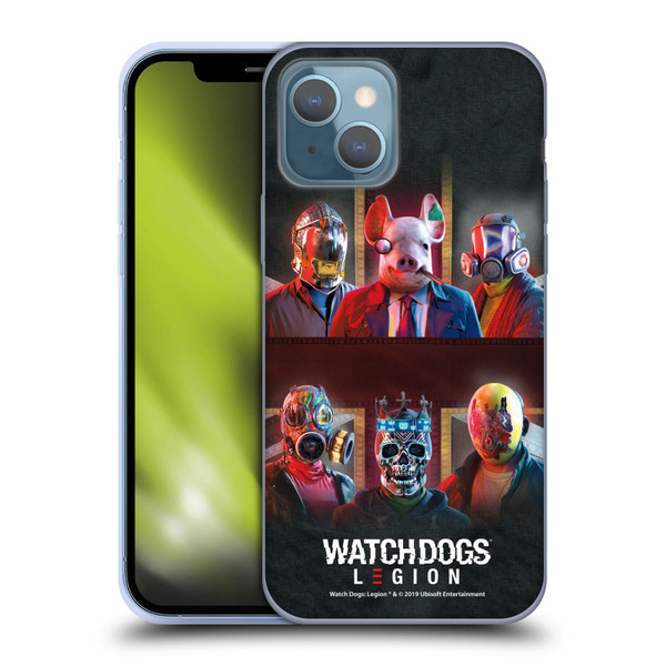 Watch Dogs Legion Artworks Flag Soft Gel Case for Apple iPhone 13