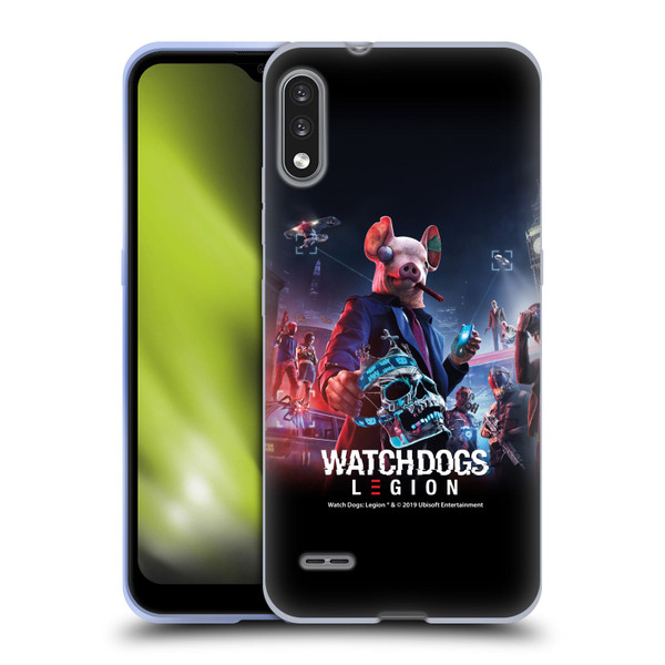 Watch Dogs Legion Artworks Winston Skull Soft Gel Case for LG K22
