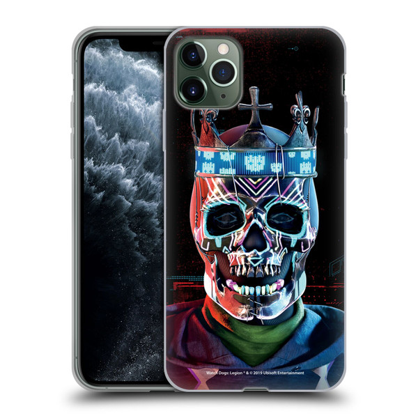 Watch Dogs Legion Key Art Ded Sec Soft Gel Case for Apple iPhone 11 Pro Max