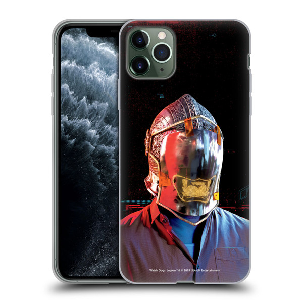 Watch Dogs Legion Key Art Lancaster Soft Gel Case for Apple iPhone 11 Pro Max