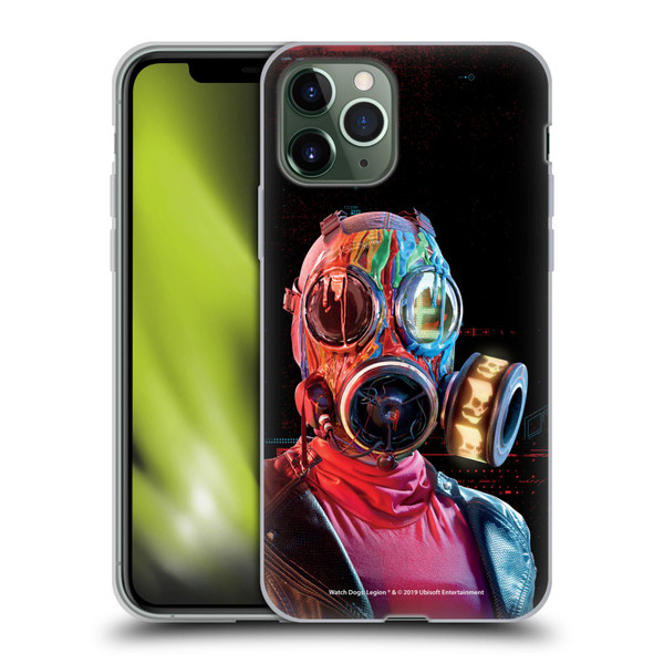 Watch Dogs Legion Key Art Alpha2zero Soft Gel Case for Apple iPhone 11 Pro