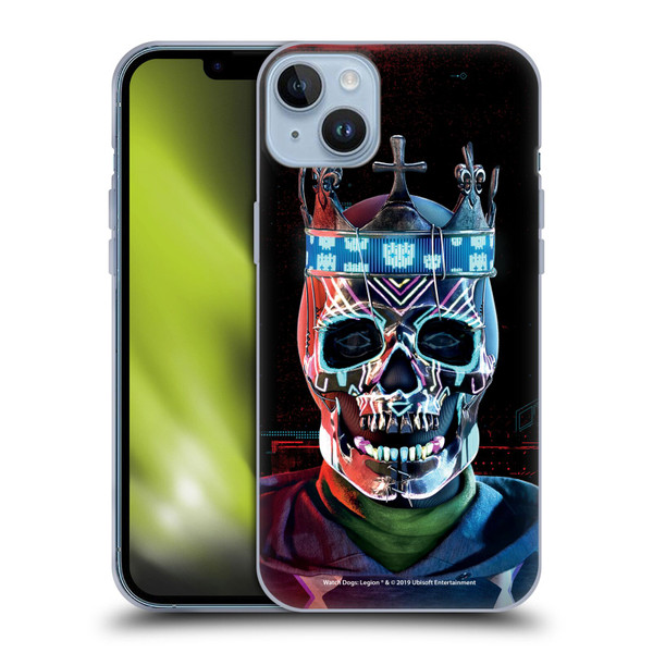 Watch Dogs Legion Key Art Ded Sec Soft Gel Case for Apple iPhone 14 Plus