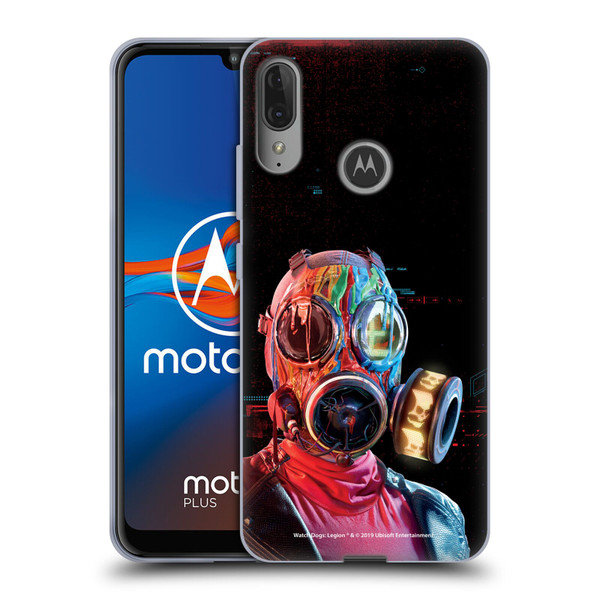 Watch Dogs Legion Key Art Alpha2zero Soft Gel Case for Motorola Moto E6 Plus