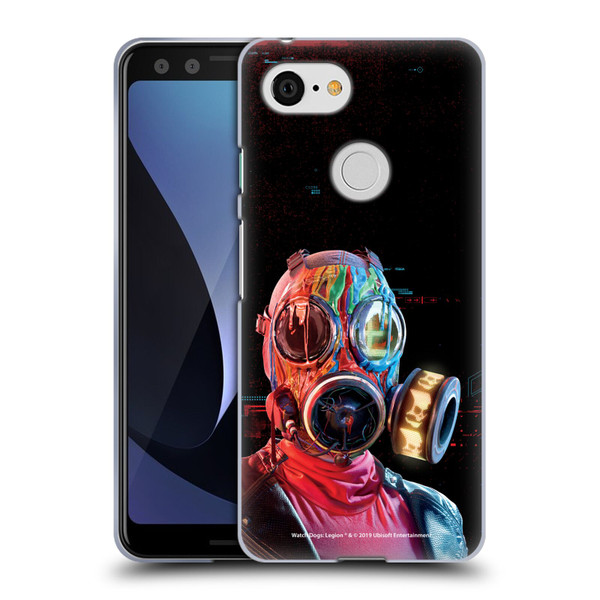Watch Dogs Legion Key Art Alpha2zero Soft Gel Case for Google Pixel 3