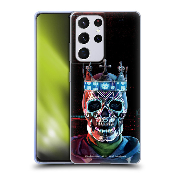 Watch Dogs Legion Key Art Ded Sec Soft Gel Case for Samsung Galaxy S21 Ultra 5G