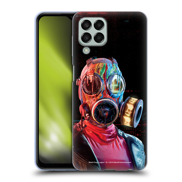 Watch Dogs Legion Key Art Alpha2zero Soft Gel Case for Samsung Galaxy M33 (2022)