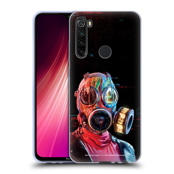 Watch Dogs Legion Key Art Alpha2zero Soft Gel Case for Xiaomi Redmi Note 8T