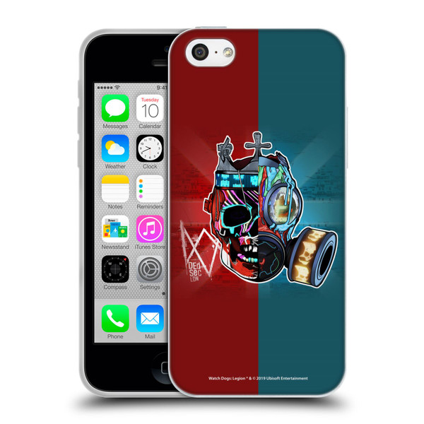 Watch Dogs Legion Street Art Flag Soft Gel Case for Apple iPhone 5c