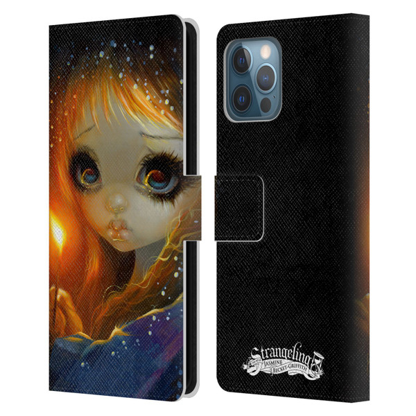 Strangeling Art The Little Match Girl Leather Book Wallet Case Cover For Apple iPhone 12 Pro Max