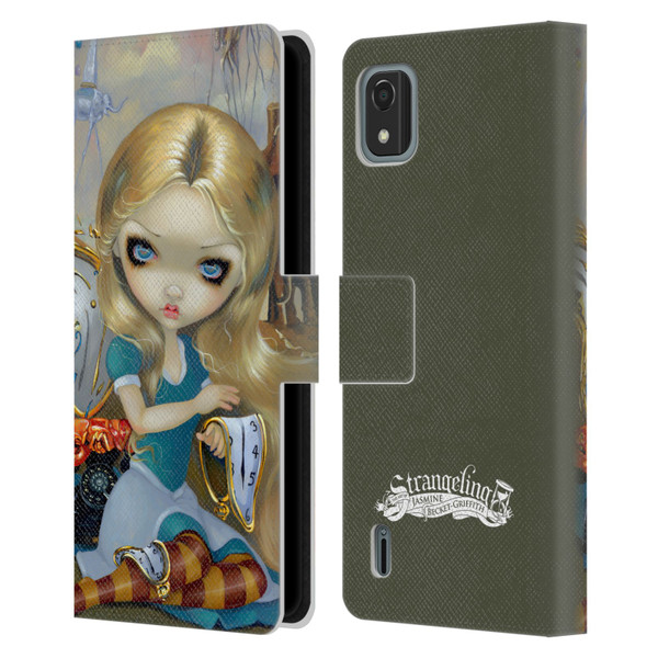 Strangeling Art Surrealist Dream Leather Book Wallet Case Cover For Nokia C2 2nd Edition