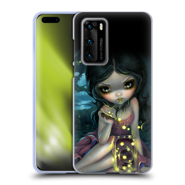 Strangeling Art Fireflies in Summer Soft Gel Case for Huawei P40 5G
