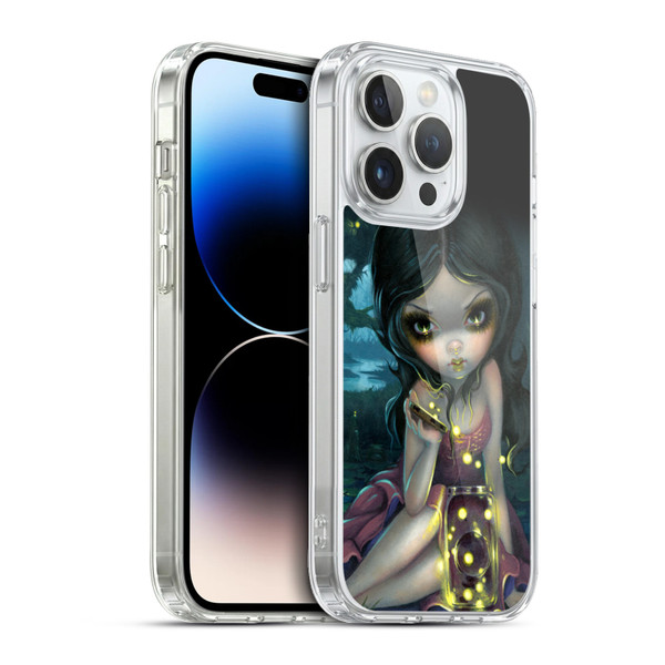 Strangeling Art Fireflies in Summer Soft Gel Case for Apple iPhone 13 Pro & MagSafe