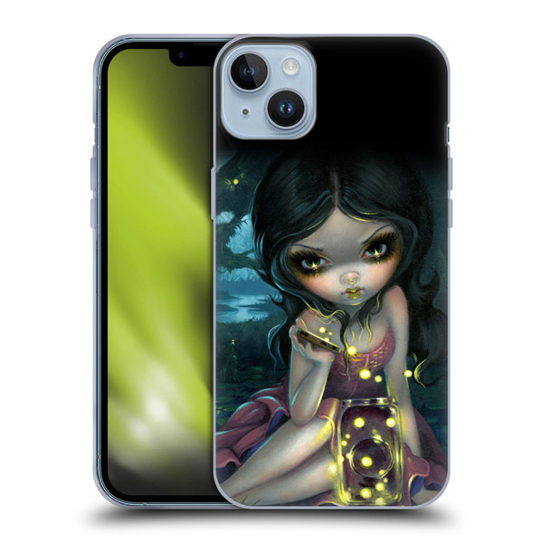 Strangeling Art Fireflies in Summer Soft Gel Case for Apple iPhone 14 Plus