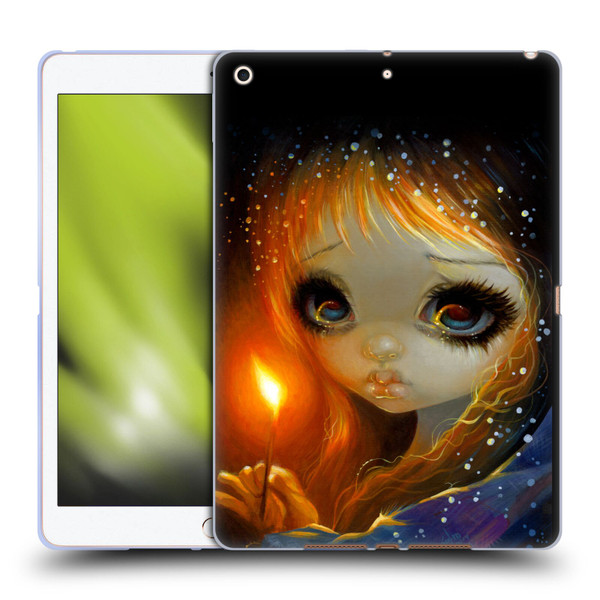 Strangeling Art The Little Match Girl Soft Gel Case for Apple iPad 10.2 2019/2020/2021