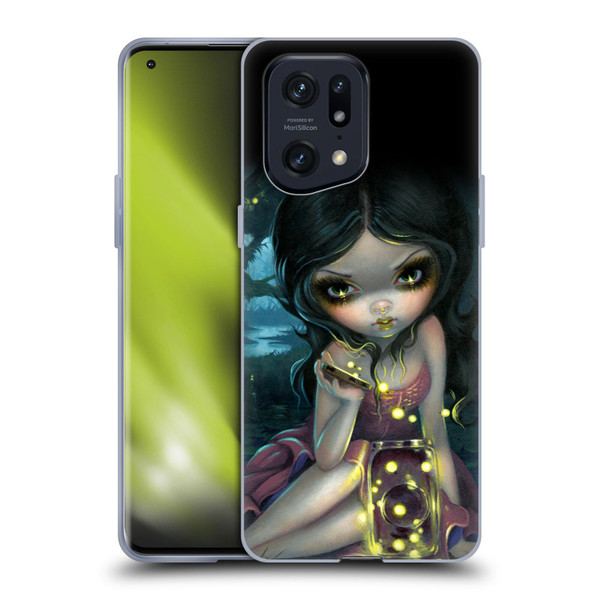 Strangeling Art Fireflies in Summer Soft Gel Case for OPPO Find X5 Pro