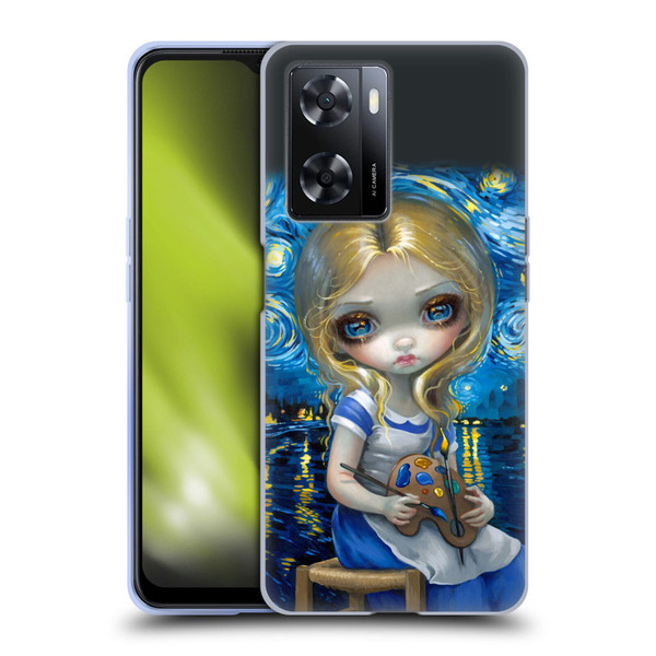 Strangeling Art Impressionist Night Soft Gel Case for OPPO A57s