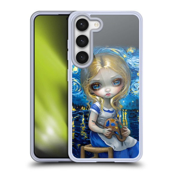 Strangeling Art Impressionist Night Soft Gel Case for Samsung Galaxy S23 5G